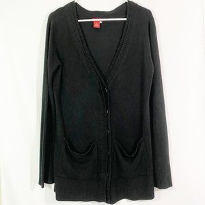 Nicole Ricci Long Line Button Front Cardigan